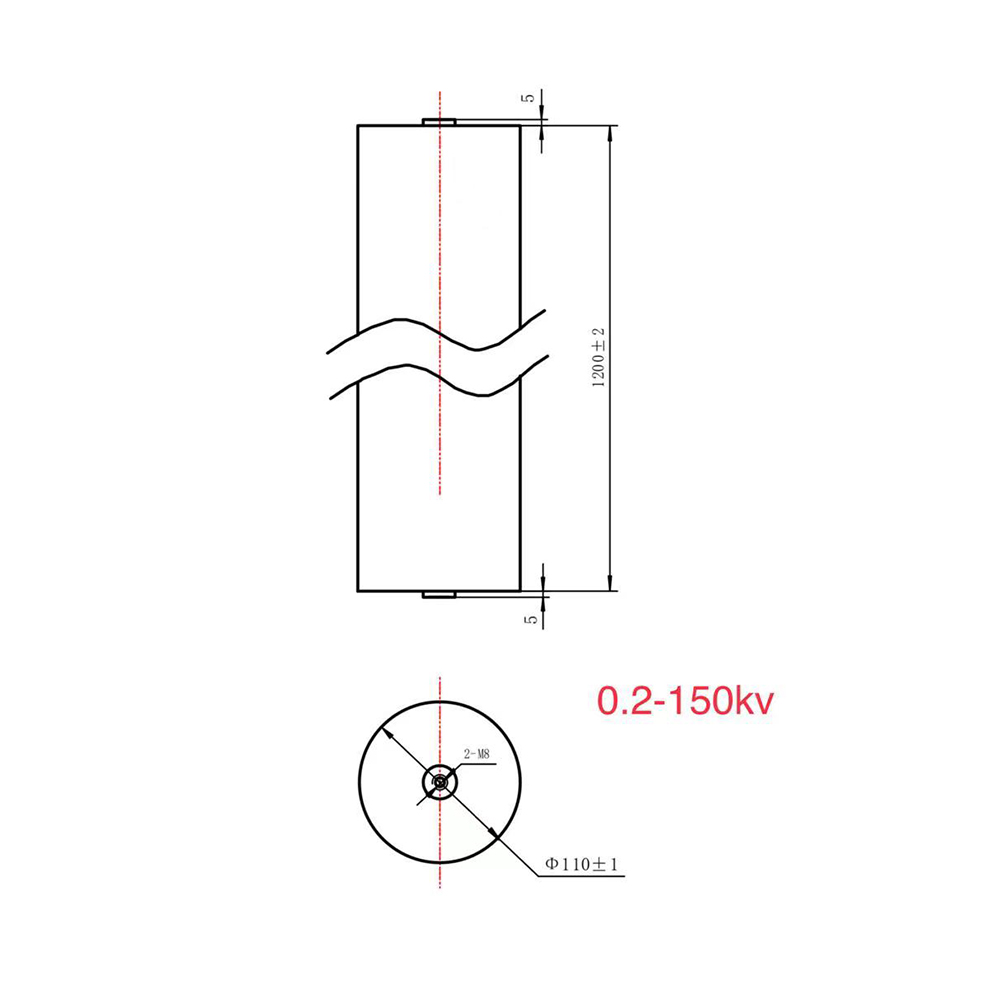 Capacitor YZPST-MKMJ-150KVDC-0.2UF