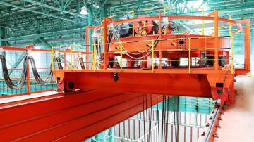 200 Ton Four Beams Rotating Electromagnet Casting Crane