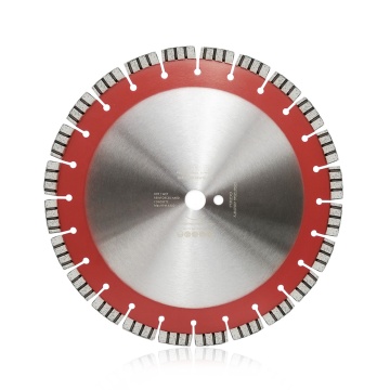 14 ''/358mm professionelles Laserschweiß -Turbo -Segment Diamond Sägeklinge für Beton und Hartziegel