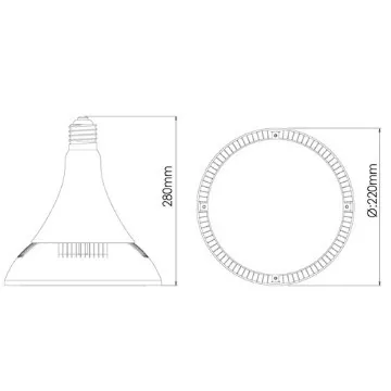 China manufacturer, LED High bay lighting, LG chip