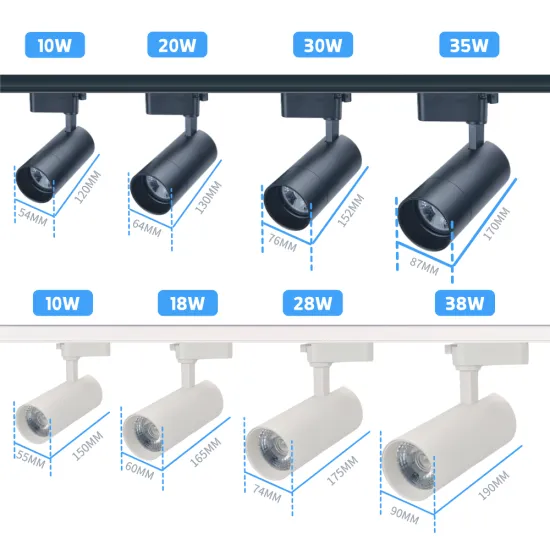 RONSE Adjustable Beam LED Track Lights