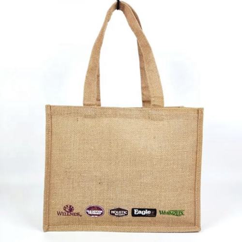 Logo Kustom Warna Eco Friendly Grocery Tote Bags