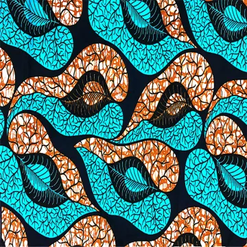 Elegant Wax Africa Knitting Polyester Printed Ladies Fabrics