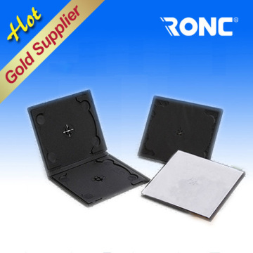 7mm Black PP Box DVD Cases Single / Double