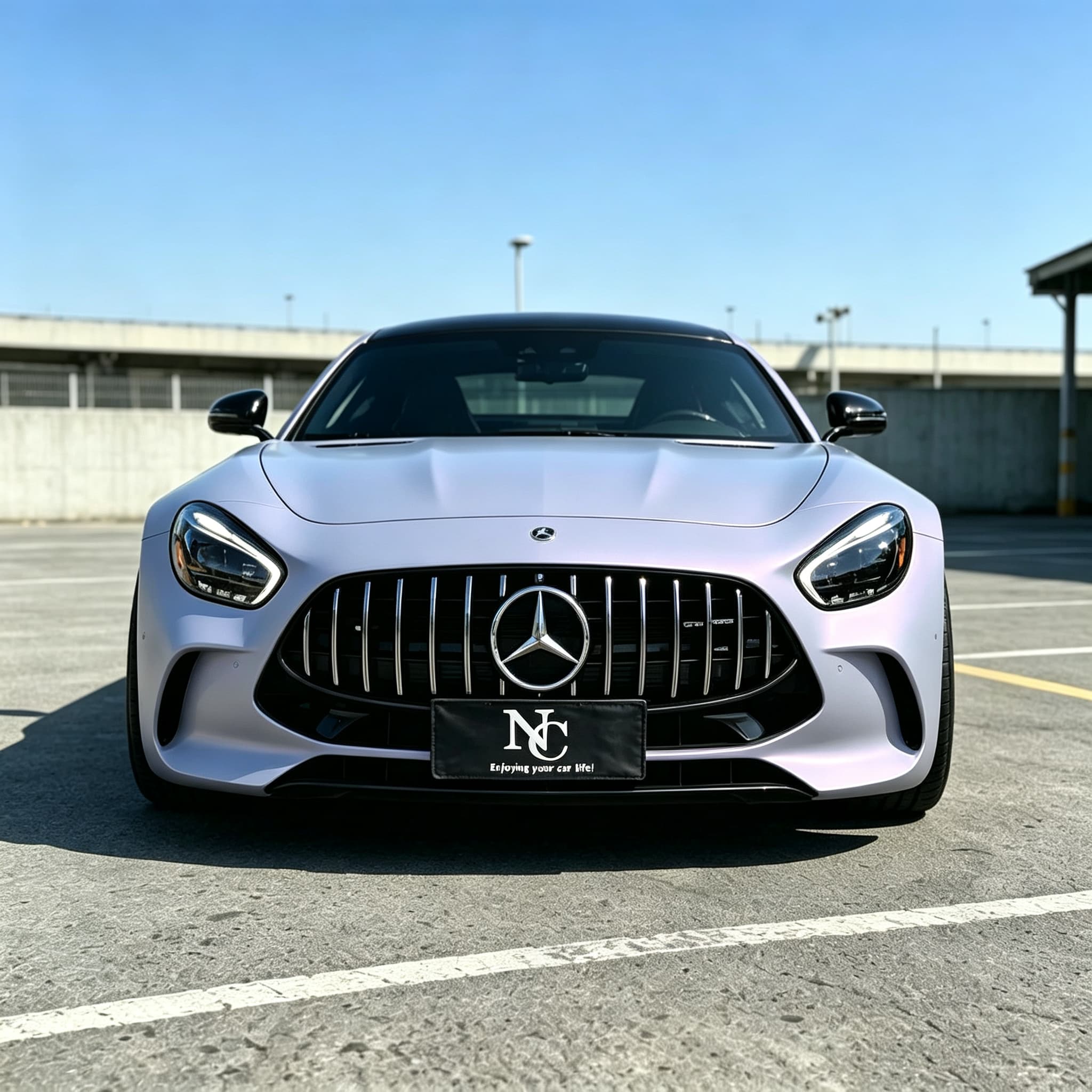 Self-Healing Tech-Silver Purple Auto Wrap