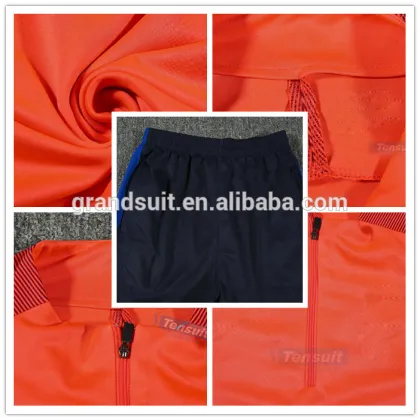 Best selling group tracksuit thai qiality football uniforms design your own logo soccer jersey set long sleeve