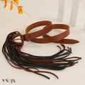 Fringed Buckle Knotted Belt for Women Bohemian Style