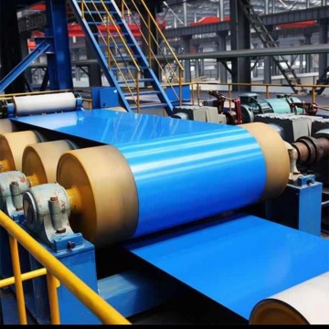 Steel Coil Color Coating Painting Machine PPGI Production Line