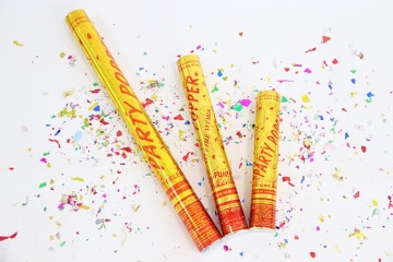 Cheappest Golden Party Popper India Populer