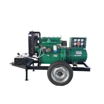 30KW Mobile Power Station: Weifang Three-Phase Alternator Diesel Generator Set