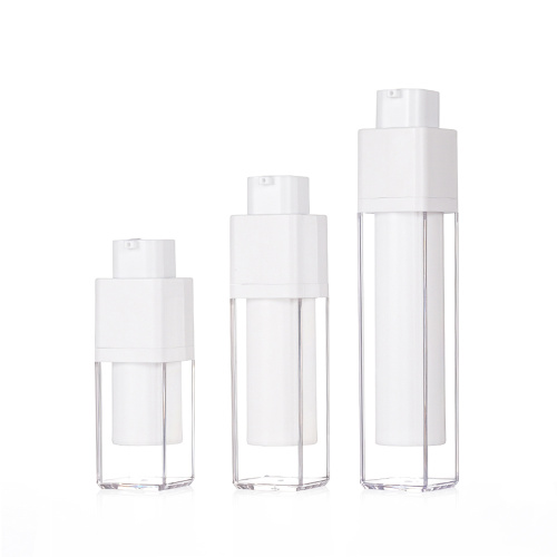 China Replaceable Airless Vacuum Pump Bottles for Cosmetics Manufactory