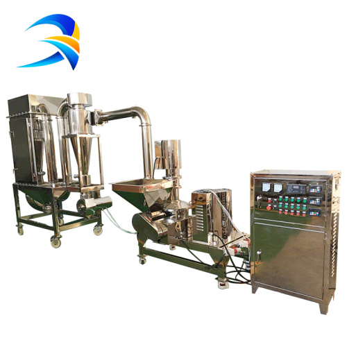 Superfine Powder Grinding Machine WFJ Mini Pulverizer with Cyclone and Dust Absorption Manufactory