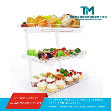High Gloss Modern Acrylic Fruit Tray