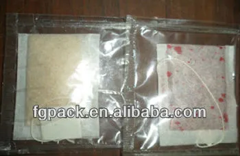 Twin or Double Chamber Tea Bag Packing Machine