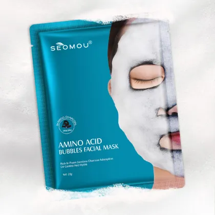 SEOMOU Wholesale: High-Quality Amino Acid Bubble Mask & Deep Cleansing Foam Mask