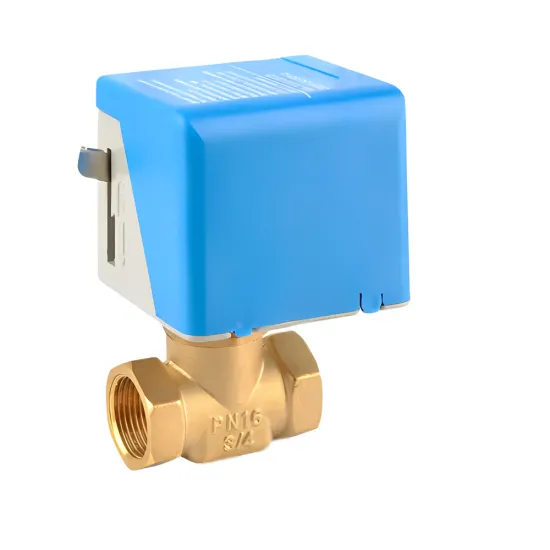 Brass Electric Two-way Valve for Air Condition