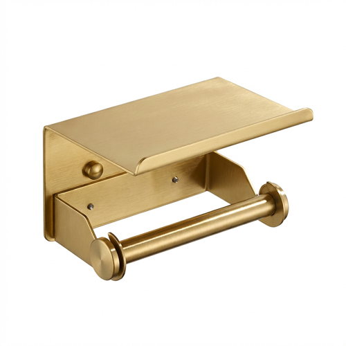 toilet paper holder stand with shelf