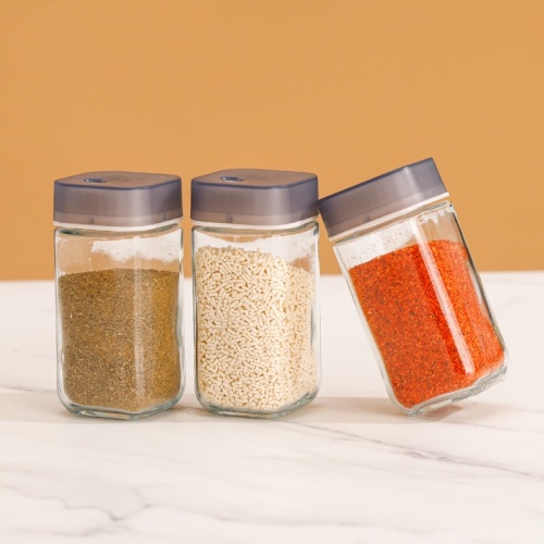 Garrafa de condimento conjunto para cozinhar em casa e churrasco