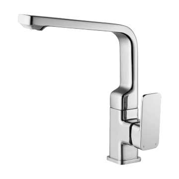 Single lever kitchen faucet