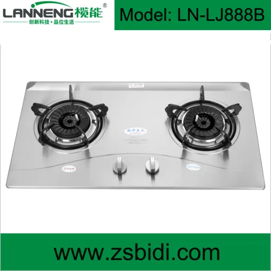 Stainless Steel Surface Material Gas Cooktops Type Gas Hob