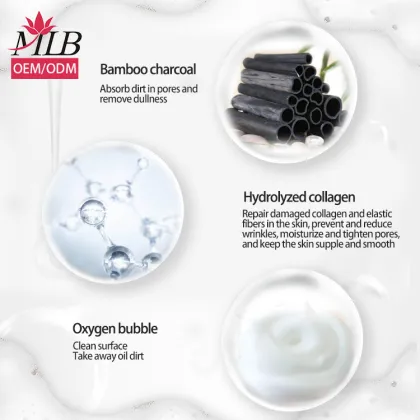 Deep Moisturizing Cleansing Mud Bubble Facial Mask OEM Manufacturer
