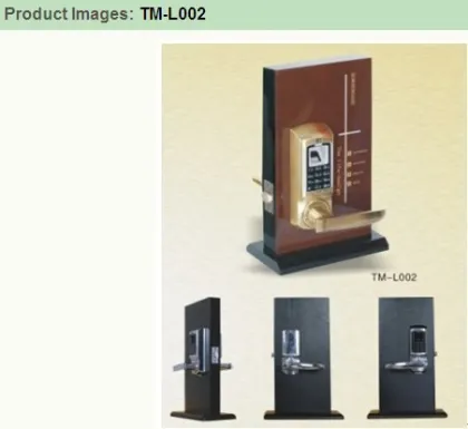 International standard single latch fingerprint lock