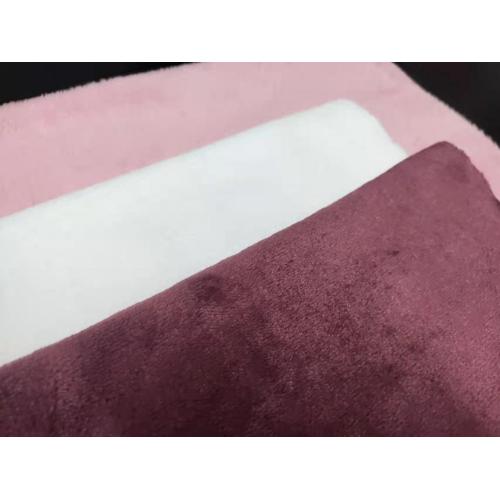 100%Polyester Double Side Flannel Knitting Fabric