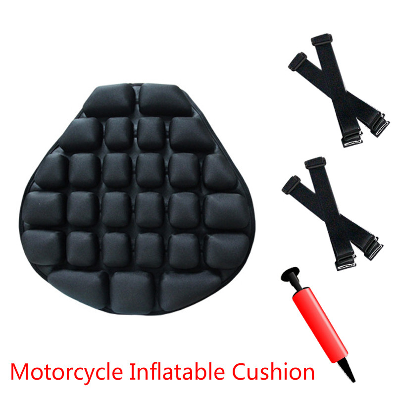 3D Motorcycle Air Pad Motorcycle Seat Cushion 37.5*36cm Includes Shown In The Picutre Universal Motor Seat Car Accessories