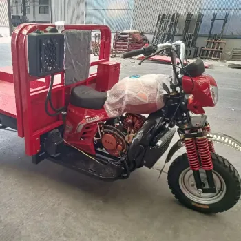 200cc Air-Cooled Engine Agricultural Tricycle Cargo Motor Tricycle/Human Bicycle