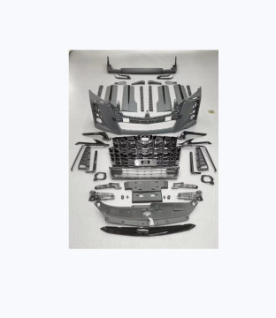 Black Warrior Style Car Bumpers and Grille for Toyota Alphard 2018-2022