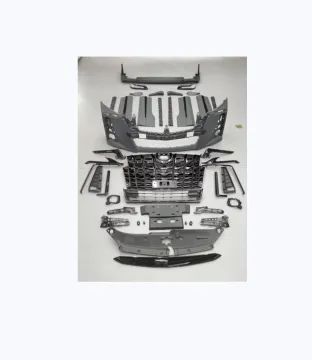 Black Warrior Style Car Bumpers and Grille for Toyota Alphard 2018-2022