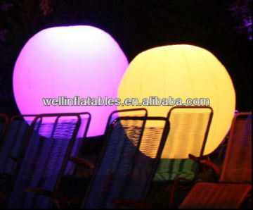 2013 newest and cheap lighting inflatable decoration balloon