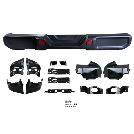 Jeep Wrangler JL Bumper Modification: Integrating American Standard Front Bumpers and Trailer Hooks for 18-24 Models