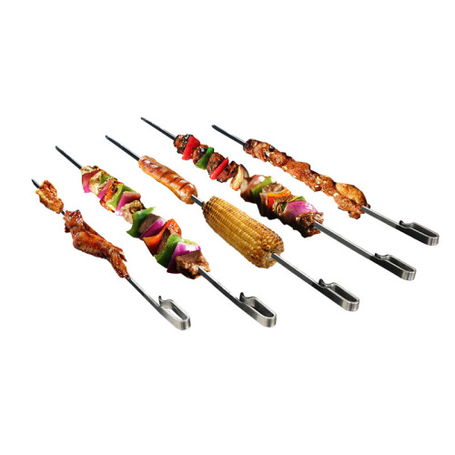 Rotisserie ring met kabob spies set