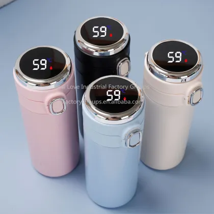 Smart Temperature Display Stainless Steel Vacuum Insulated Thermos Cup