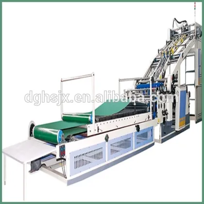 corrugated box folding gluing machine