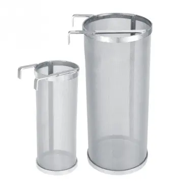 Food Grade 6x14 cm 304 Stainless Steel Beer Filter Basket