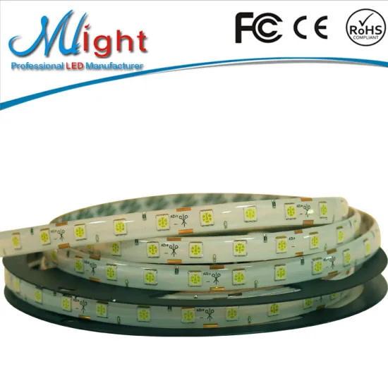 adhesive 12V white color SMD 5050 kitchen flexible led tape light