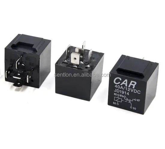JD1914 Car Relay DC 12V 40A 5 Terminals Factory Price