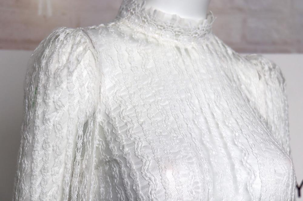 Nylon Spandex Lace Women's Top