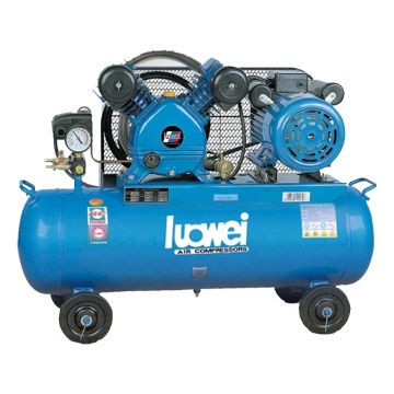 2hp 1.5kw حزام محرك ضاغط مكبس الهواء مع دبابة 100 لتر - CE معتمد