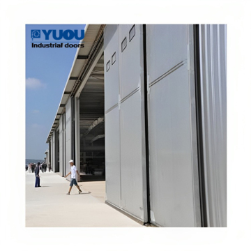 Otomatik motorlu büyük PVC perde hangar kapı silindir