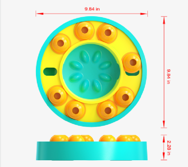 Dog Slow Feeder Bowl Details 6