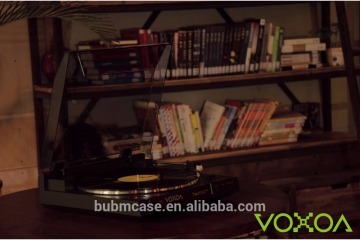 VOXOA T30 Full-Auto belt-drive turntable player, modern phonograph, USB record player