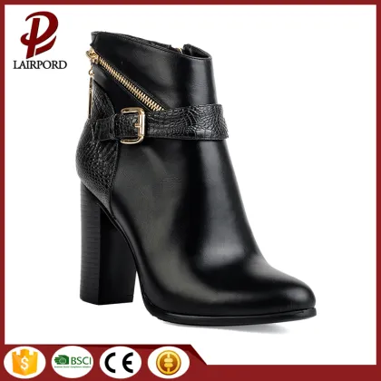 Gold fasteners cashmere leather suede shoes boots