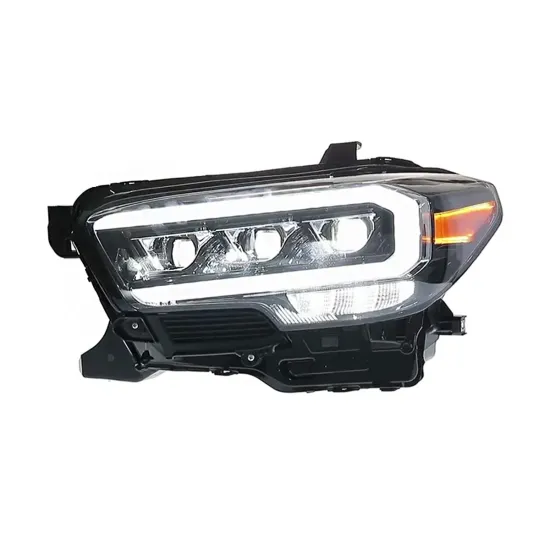 3 Lens LED Headlights Front Lamps for Toyota Tacoma 2020-2023