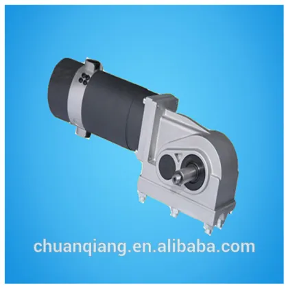 24v permanent magnet worm gear motor