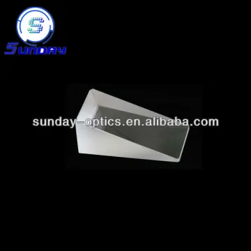 Optical glass wedge prism,BK7/K9,Fused silica,sapphire