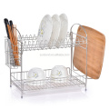 2-tier Dish Drainer 2 tiers organizer metal dish drainer dish rack Supplier