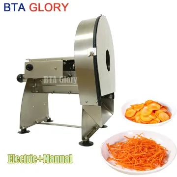 Electric ginger onion slicing machine